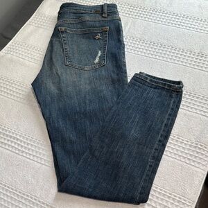 DL1961 High Rise Blue Jeans Premium Denim